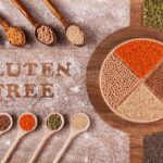 Are lentils gluten free? with a row of spoons by the word gluten free